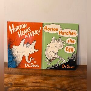 Dr. Seuss Horton Hears a Who! and sequel book